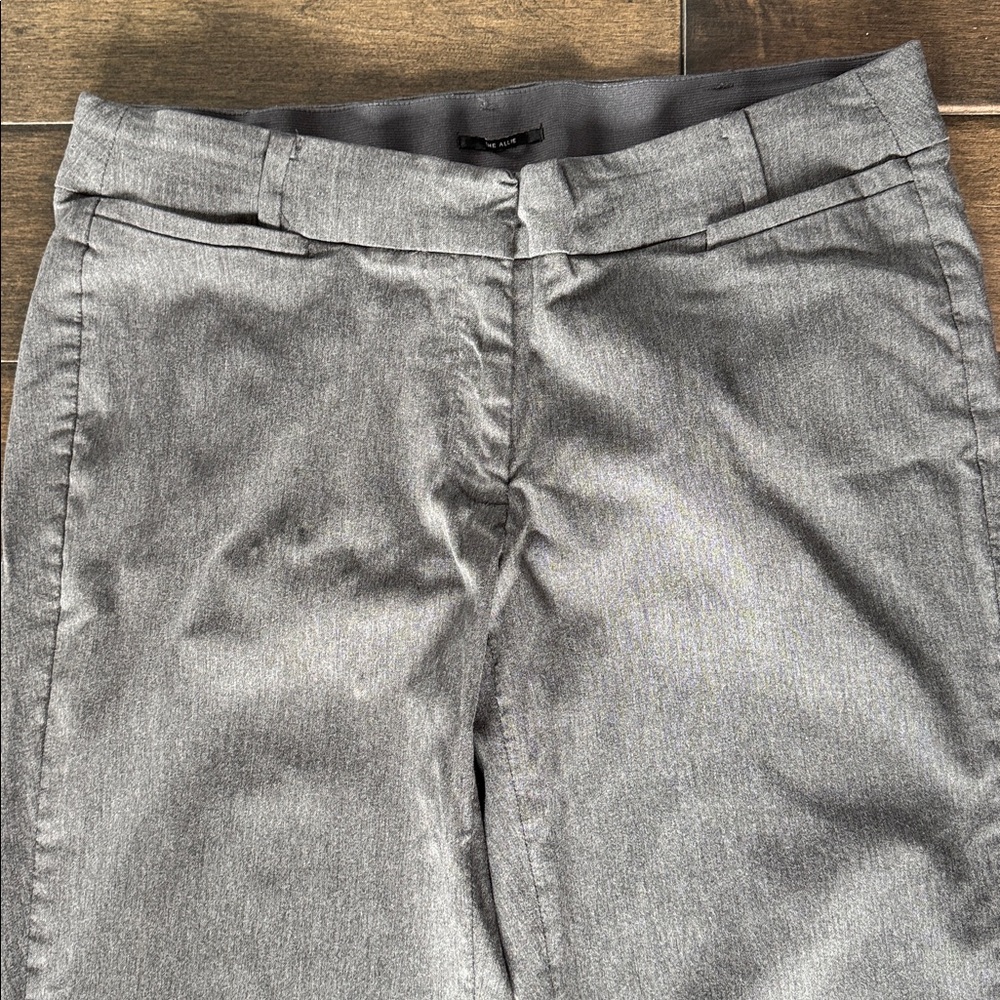 ❤️3/$30 Lane Bryant The Allie Gray Straight Leg Dress Pants Plus Size 16 - Picture 2 of 11
